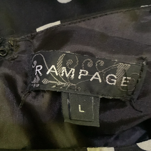 Polka dot rampage dress size L - Picture 3 of 5